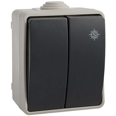 Image de Solera 3313 Double Va et Vient 10A 250 V . Certifiés VDE NF
