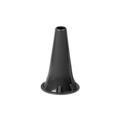 Image de Gima mini spéculum auriculaires jetables 4 mm Noir Entièrement compatibles avec les séries de Heine, KaWe, Riester, et d&#039;autres marques Lot 250 pièces