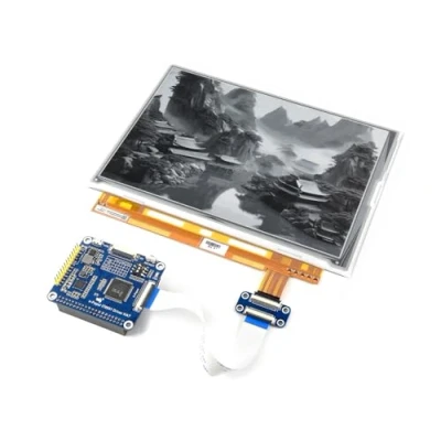 Image de Waveshare 9.7 inch E Ink Display Hat for Raspberry Pi Zero/Zero W/Zero WH/2B/3B/3B+ Paper Screen with 1200x825 Resolution IT8951 Controller USB/SPI/I80 Interface