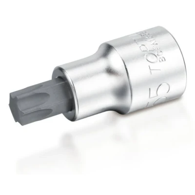Image de TOPTUL BCFA0827 Clé à douille 1/4 Torx T27 Acier chrome vanadium