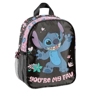 Image de PASO Disney, Sac à Dos Scolaire Unisex Kids, Stitch I, 28 x 22 10 cm