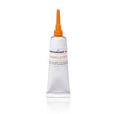 Image de COLOURLOCK® cuir liquide F033 Blanc 20 ml Pour fermer les fissures, cassures et trous dans le ou synthétique (voiture, meubles, canapé, fauteuil, sacs en cuir)