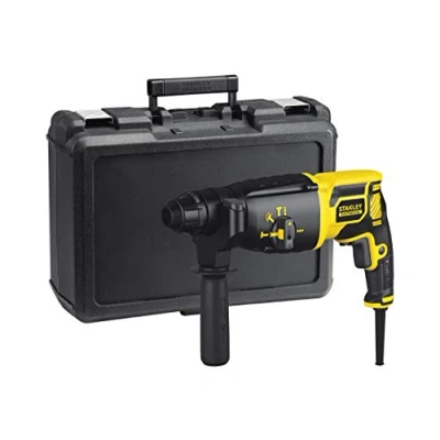 Image de Stanley FATMAX Perforateur SDS Plus Filaire 750W 1050 trs/mn 3 Modes Différents Design Ergonomique Interrupteur de Verrouillage en Marche Pour Sécurité FME500K QS