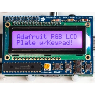 Image de Adafruit RGB Positive 16x2 LCD+Keypad Kit for Raspberry Pi