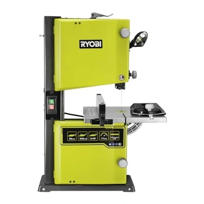 Image de Ryobi Scie à ruban 250 W largeur de passe 228 mm capacité coupe lame 1 511 x 6,5 lampe travail intégrée Livrée avec RBS250G