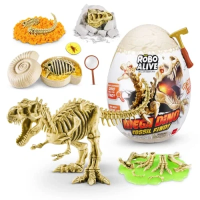 Image de Robo Alive Mega Dino Fossil Find par ZURU, T Rex