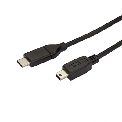Image de Câble USB 2.0 Type C vers Mini B de 2 m STARTECH Transfert données Noir