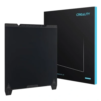 Image de Creality Officielle K1 Plaque de Construction 235x235 mm Feuille PEI(Surface Lisse), Plateforme d&#039;impression Flexible pour Ender 3S1/3S1 Pro, 5 S1, 3V3 SE/3V3 KE (Sans Base Magnétique)