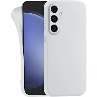 Image de MyGadget Coque pour Samsung Galaxy S23 FE Case TPU Souple &amp; Soft Cover Protection Extra Fine Légère Étui Coloré Anti Choc Blanc