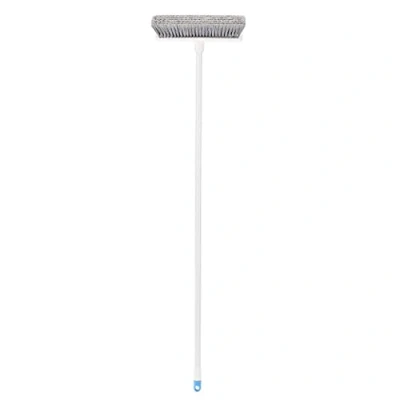 Image de Amazon Basics Balai brosse incliné, bleu et blanc