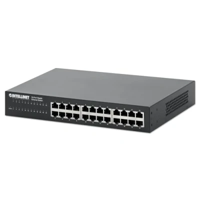 Image de Intellinet 561273, Gigabit Ethernet (10 100 1000), Full duplex, Grille de montage