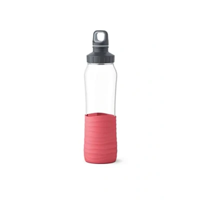 Image de Emsa DRINK2GO VERRE gourde 0.7L rose N3100400, 0,7L