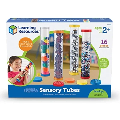 Image de Learning Resources Tubes sensoriels Primary Science (Jeu de 4)