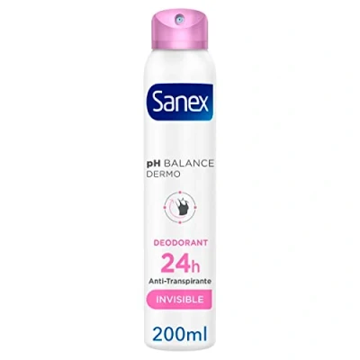 Image de Déodorant SANEX Dermo Invisible Sans alcool 200 ml