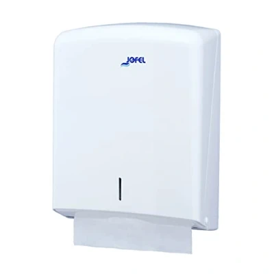 Image de Jofel AH33000 Pliage en Z Distributeur de Serviette Papier Blanc