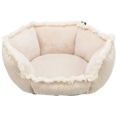 Image de TRIXIE Lit Boho, Angulaire, 65 x cm, Beige 38213