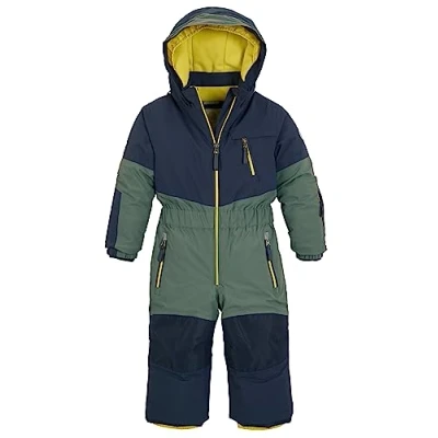 Image de firstinstinct by killtec enfants Combinaison de ski/combinaison neige avec capuche, imperméable FISW 32 MNS ONPC, forest green, 122, 39909 000