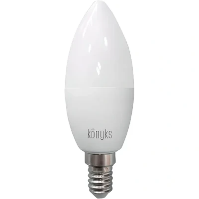 Image de Ampoule connectée Konyks Antalya E14WR LED WiFI + Bluetooth, 350 Lumens, Couleurs ? compatible avec Alexa ou Google Home, Automatisations faciles Neuf
