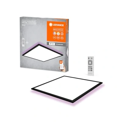 Image de Ledvance 4058075650275 Smart WiFi PLANON Plus, Aluminium, 42 W, Noir, 1 Unité (Lot de 1)