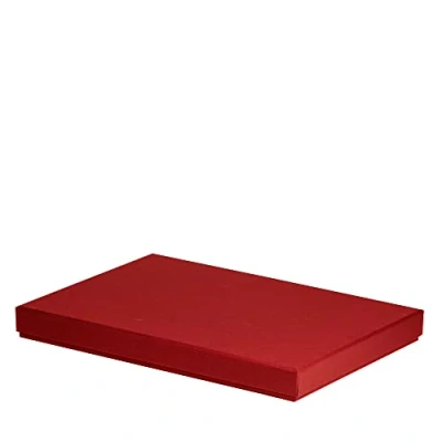 Image de Rössler Papier 13521453360 Boxline Carton rectangulaire, adapté au format A4, rouge, 1 pièce