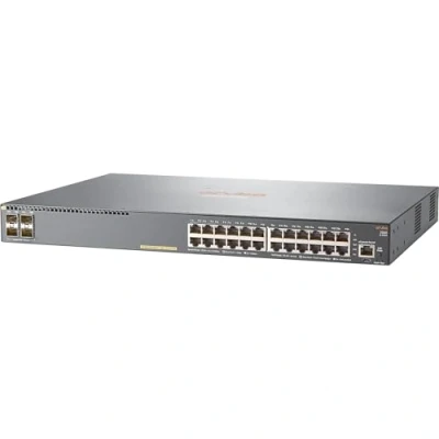 Image de Hewlett Packard Enterprise Aruba 2540 24G PoE+ 4SFP+ Géré L2 Gigabit Ethernet (10/100/1000) Connexion Ethernet, supportant l&#039;alimentation Via ce Port (PoE) 1U Gris