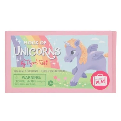 Image de Tiger Tribe Flock of Unicorns (16 pcs) Chrome à collectionner, Multicolore (3761413)
