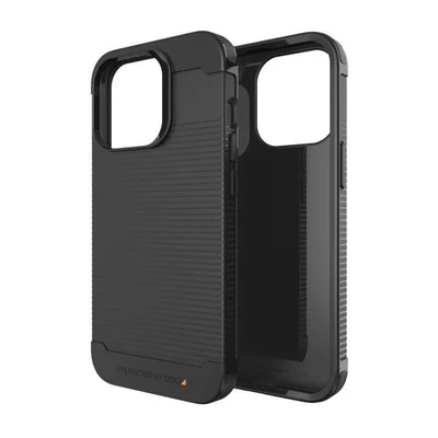 Image de ZAGG Gear4 Havana Case D3O Coque de Protection Compatible avec Apple iPhone 13 Pro, Mince, léger, Chargement sans Fil, Noir