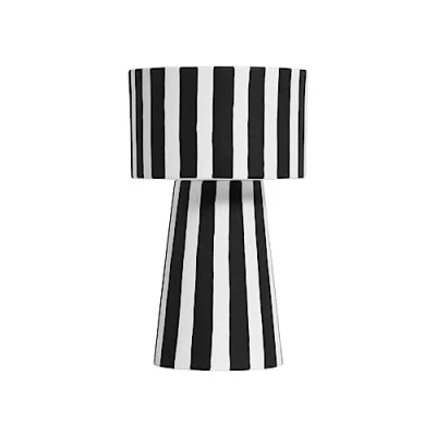 Image de OYOY Living Toppu Pot Large White/Black (1101033)