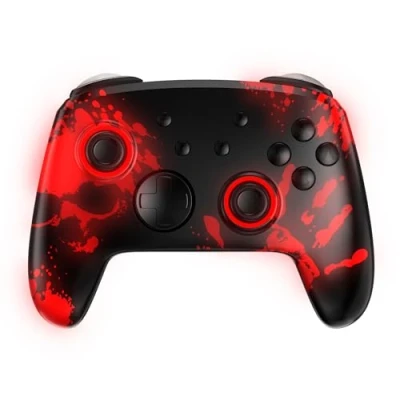 Image de Manette Switch/PC Sans Fil RGB You died