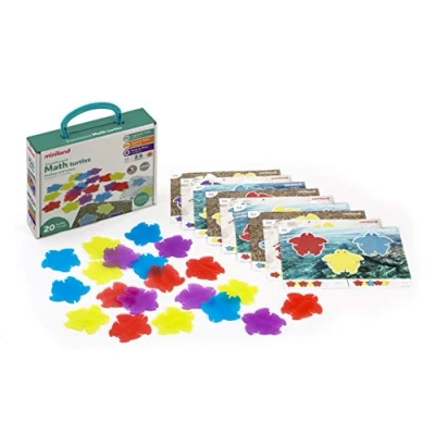 Image de Miniland Tortues translucides adaptées aux Tables Lumineuses (32161), de 2 à 5 Ans