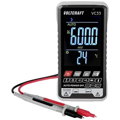 Image de Multimètre VOLTCRAFT VC33 numérique Affichage (nombre de points): 5999