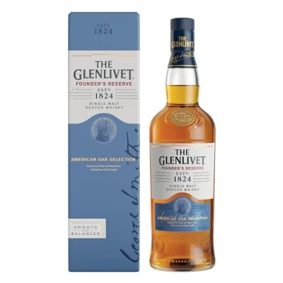 Image de Whisky Single Malt Glenlivet Founders Reserve Ecosse, 40% vol. 70 cl