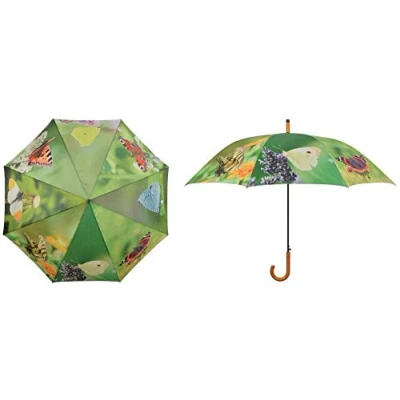 Image de Esschert Design Parapluie Butterflies 120 cm TP211