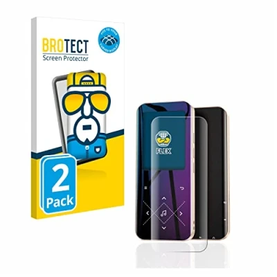 Image de brotect Protection Intégrale 3D Incurvé pour AGPtek A09X (2 Pièces) Couverture Complète, Film Écran