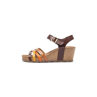 Image de Yokono Sandales à plateforme, Femme, Taille: 39, Mult mk Cuir