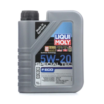 Image de Liqui Moly Special Tec F ECO 5W 20 1I Huile moteur 3840 FORD: FIESTA 6, Ranger Mk3, FOCUS 3, TOYOTA: Yaris II 3/5 portes, III portes
