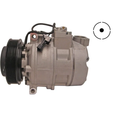 Image de MAHLE ORIGINAL ACP 1151 000S Compresseur De Climatisation 7SBU16C 12 PAG 46 R 134a avec bague d&#039;étanchéité SAAB: 9 5 Break, Berline