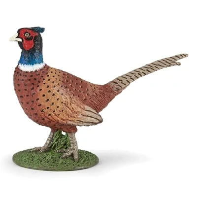 Image de Papo Figurine animal Faisan, Beauté de la Vie Sauvage, Multicolore pour Enfants dès 3 Ans Observation des Oiseaux et Sensibilisation à Nature