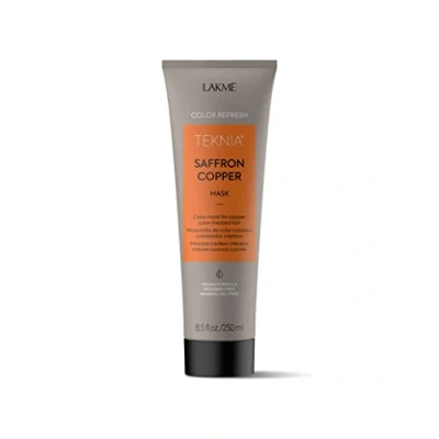 Image de Lakme Teknia Color Refresh Saffron Copper Mask Kleurmasker Gekleurd Koper Haar 250ml