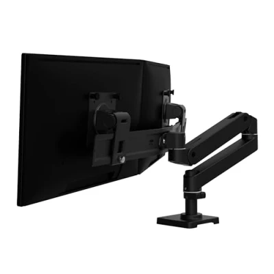 Image de Support de montage ERGOTRON LX Pro Pour 2 écrans jusqu&#039;à 27&quot; Noir Hauteur réglable 33 cm