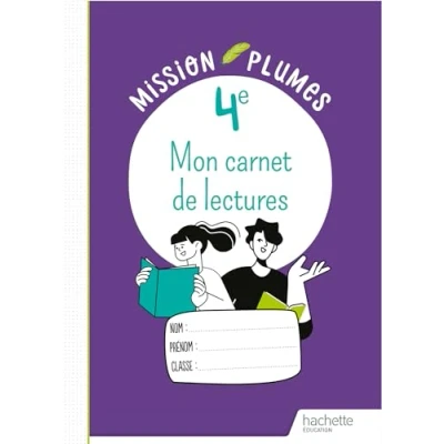 Image de Mon Carnet de lectures 4e Cahier élève Ed. 2024 (Broché)