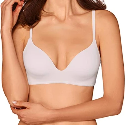 Image de Sloggi Wow Embrace P, Soutien gorge sans armatures Femme, Blanc (White Light Combination M015), L+