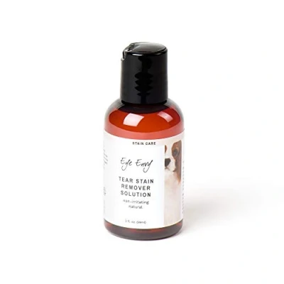 Image de Eye Envy Solution pour enlever les taches de larmes chiens 100% naturel, sûr Recommandé par éleveurs/vétérinaires/manipulations professionnelles/toilettes Contient l&#039;argent colloïdal, 2 oz
