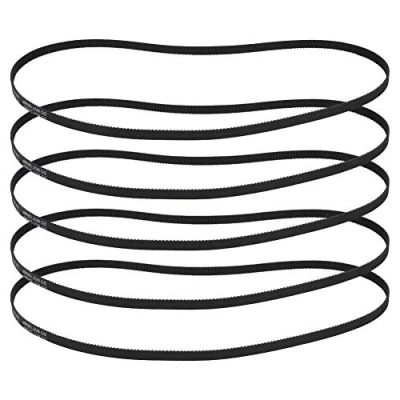 Image de ASHATA Courroie synchrone, 5 Pièces d&#039;imprimante 3D GT2 6 610MM de Distribution fermée en Caoutchouc Anneau d&#039;entraînement synchrone