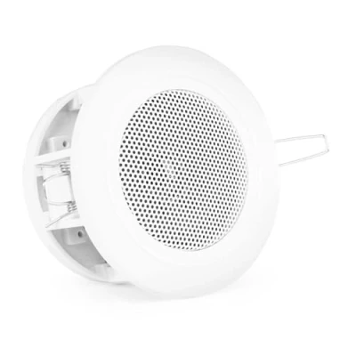 Image de Power Dynamics CSBA3L Haut Parleur de Plafond Encastrable 30 Watts Blanc, 8 Ohm, 3 Pouces, Enceinte Passive, Compacte, Idéal pour Diffuser Une Musique d&#039;Ambiance dans Votre Pièce