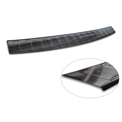 Image de Avisa 2/45367 Protection de seuil coffre noir Acier inoxydable