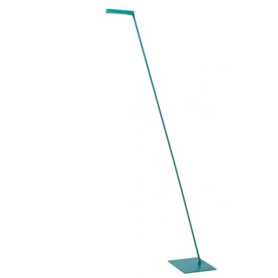 Image de Lucide Lampe sur pied LED Lavale, turquoise, intensité variable, hauteur 138 cm