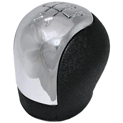 Image de AERZETIX C24769 Pommeau de levier vitesse à 5 vitesses compatible avec Opel Vectra C 2002 2008, Signum 2003 2008