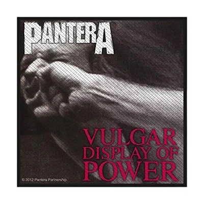 Image de Générique Pantera Vulgar Display Of Power Unisexe Patch multicolore, 100% Polyester,