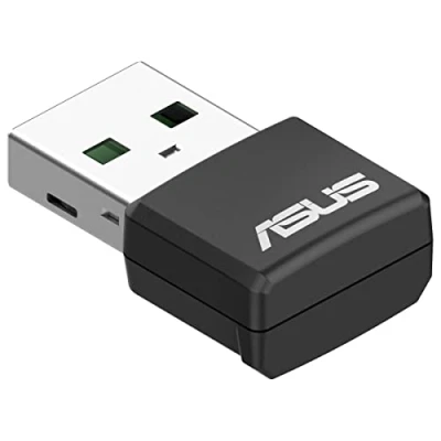 Image de ASUS USB AX55 Nano Adaptateur 3.2 Wi FI 6 Gaming AX 1800 Mbps Double Bande, MU MIMO &amp; OFDMA
